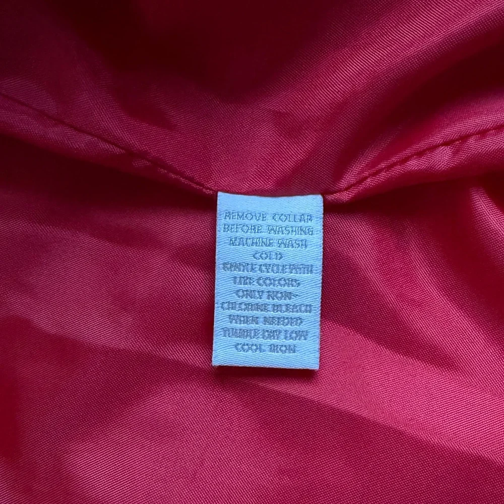 Charter Club Quilted Red Zip Lightweight Jacket w/Zipper Pockets - Picture 9 of 9